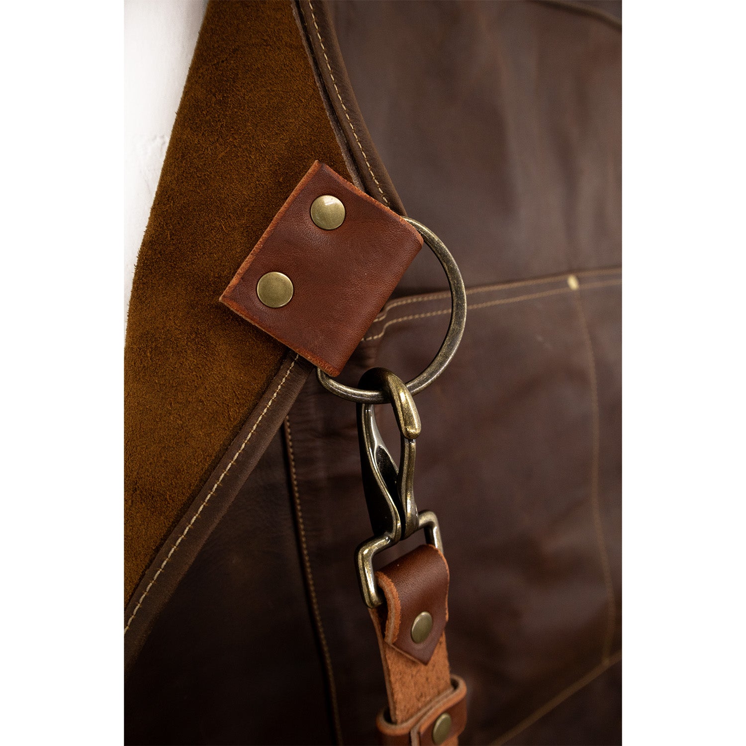 Chocolate Leather Apron