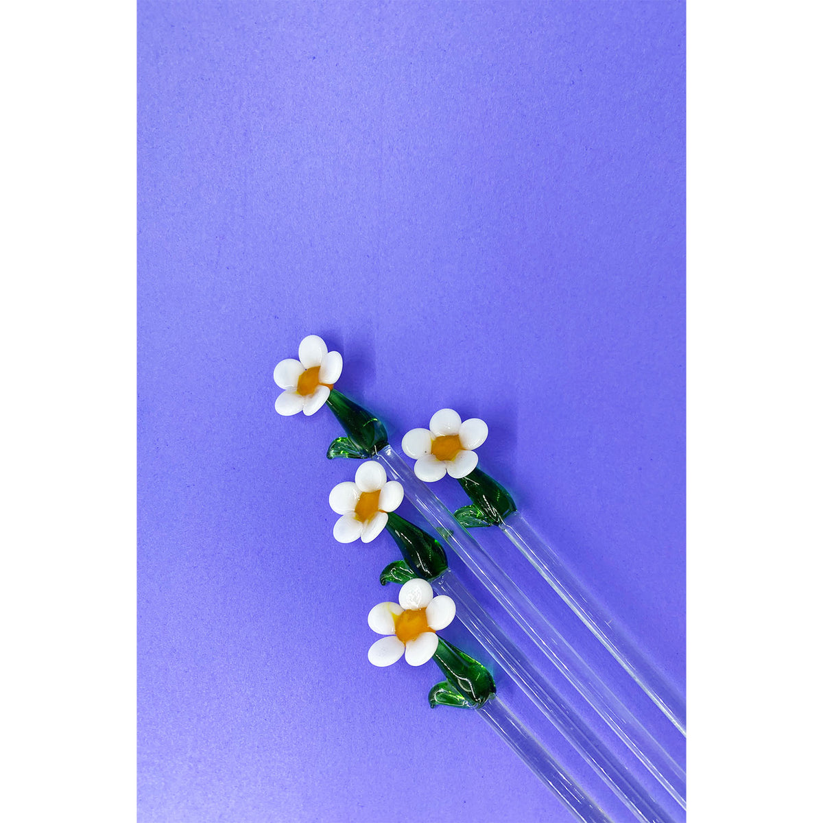 daisy glass stirrer