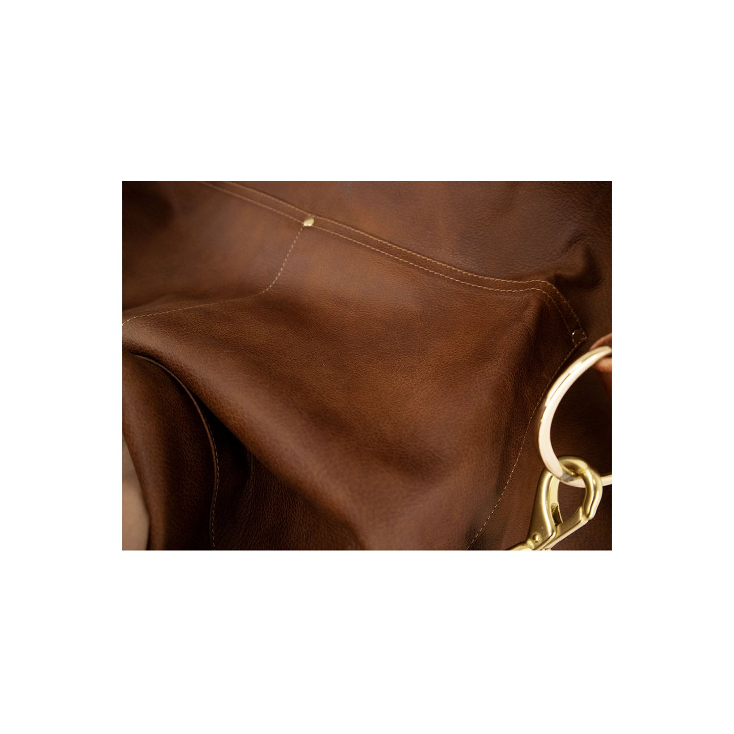 Distressed Leather Apron