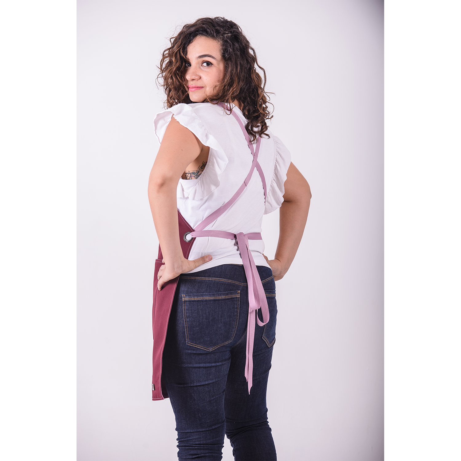 Lucio 100 % cotton fabric apron "Agatha" 2022