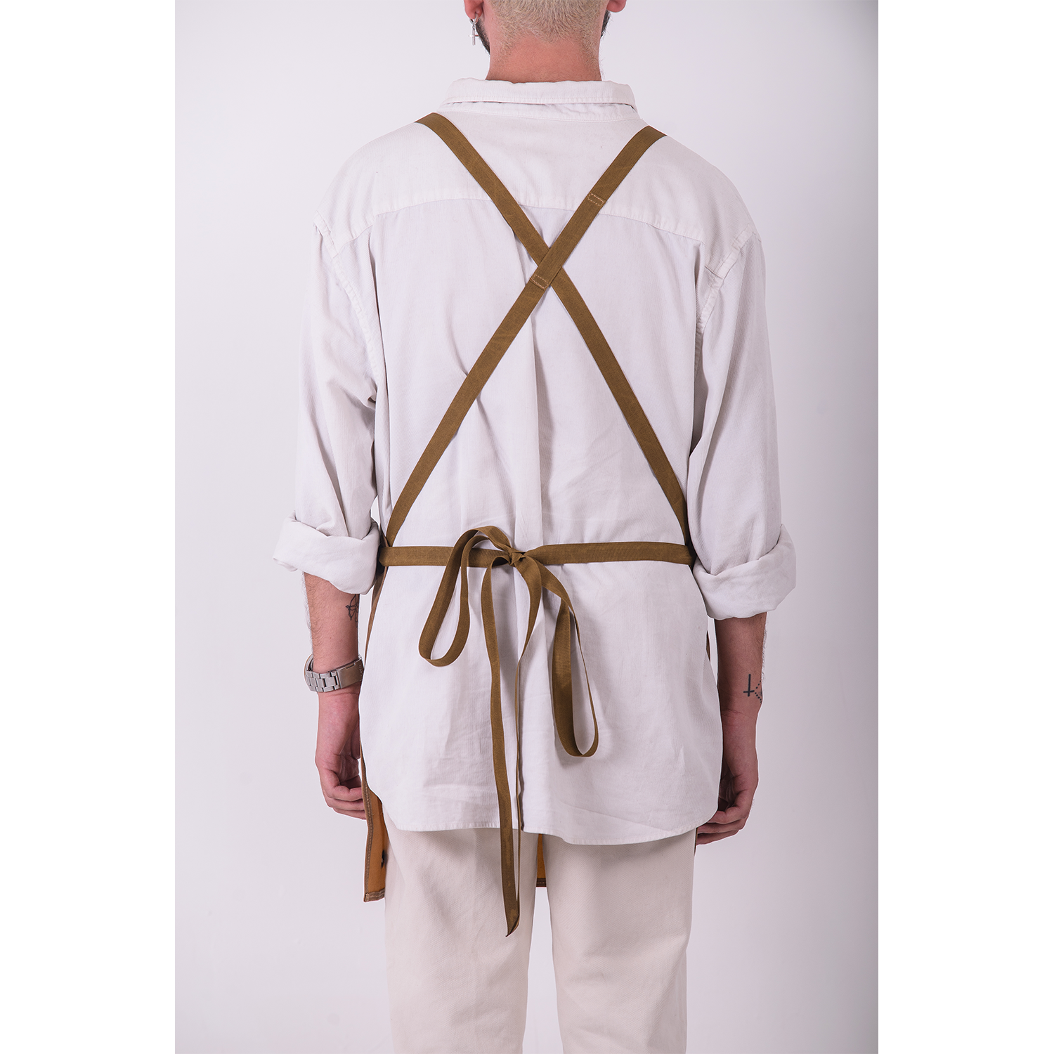 100 % Cotton Fabric Apron "Caramel" 2022 Lucio