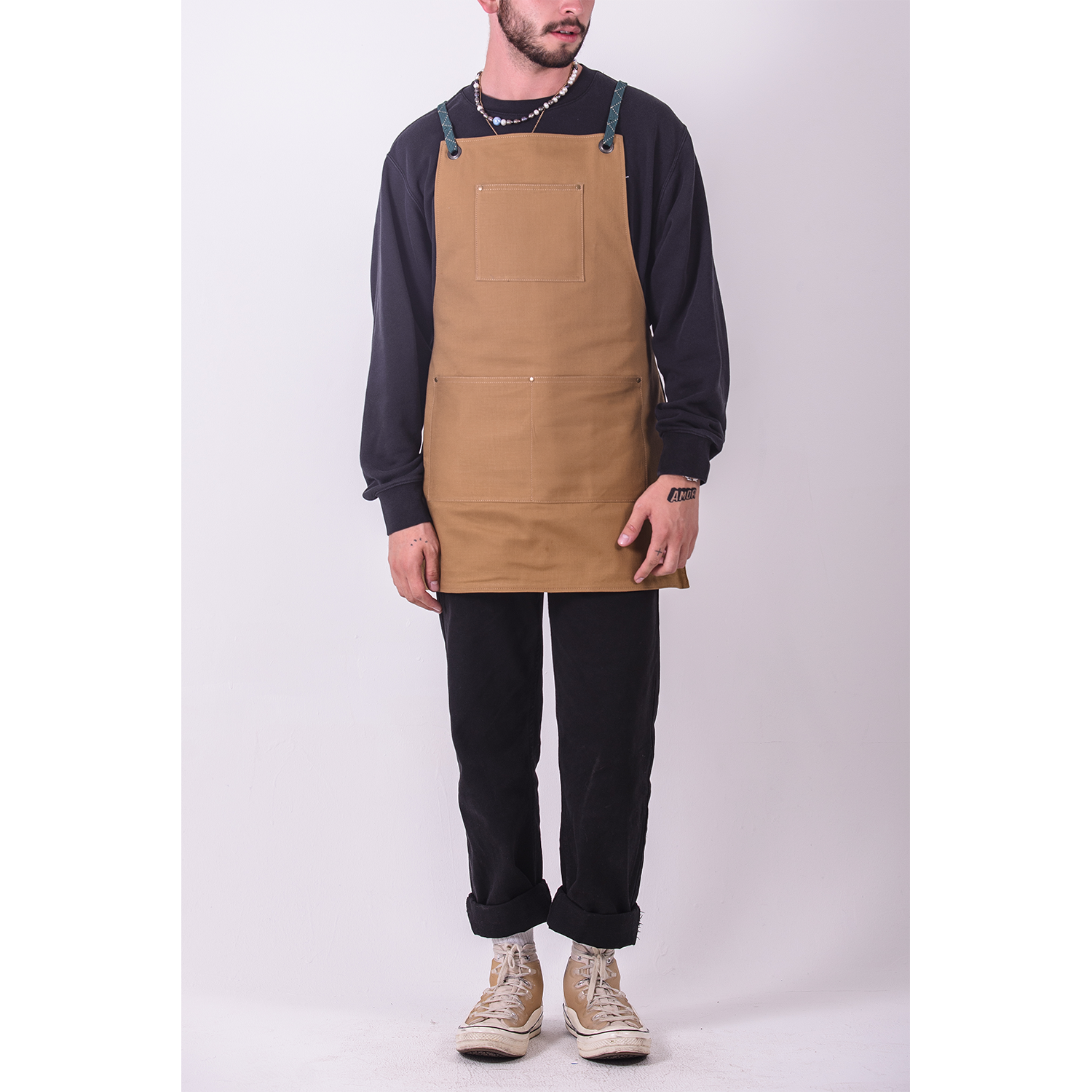 100 % Cotton Fabric Apron "Chuck" 2022 Lucio
