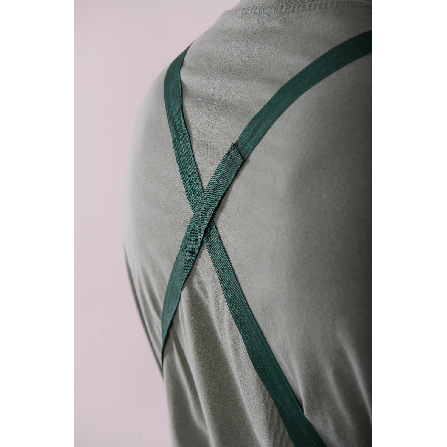 100 % Cotton Fabric Apron "Pistache" 2022 Lucio