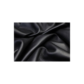 black leather apron