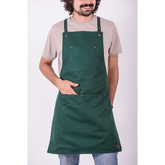 100 % Cotton Fabric Apron "Emerald" 2022 Lucio