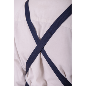 100 % Cotton Fabric Apron "Navy" 2022 Lucio