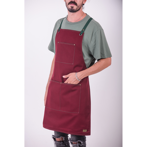 100 % Cotton Fabric Apron "Pistache" 2022 Lucio